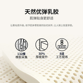 金盛国际家居 醇棉系列 乳胶独袋弹簧高端护脊床垫 180*200cm