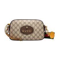 GUCCI 古驰 女士 虎头相机包NEO VINTAGE系列人造帆布单肩斜挎包 476466 K9GVT 8856