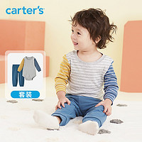 Carter's 孩特 儿童长袖哈衣两件套
