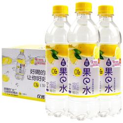 cocacola可口可乐纯悦果水450ml15瓶整箱装柠檬味无糖0能量0脂肪