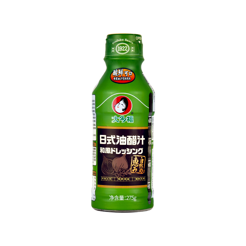 大多福 日式油醋汁 275g*3瓶