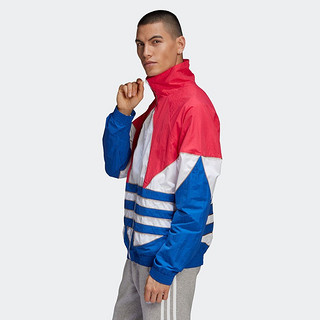 adidas ORIGINALS 男子运动夹克 GE6224 蓝色/红色/白色 XL