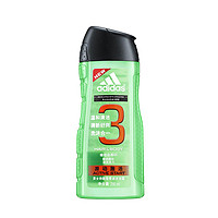 adidas 阿迪达斯 男士功能型香波沐浴露250ml 温和清洁补水保湿