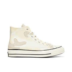 CONVERSE 匡威 CHUCK70 HI1970s高帮中性迷彩三星标帆布鞋171451C