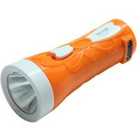 久量 DP）LED家用充电式便携式手电筒户外小手电（1灯）颜色随机 9062