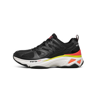 SKECHERS 斯凯奇 Energy Racer Innovative 男子休闲运动鞋 237129/BKMT 黑色/多彩色 42.5