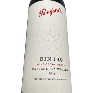 Penfolds 奔富 BIN 149 赤霞珠干红葡萄酒 2018年 750ml