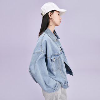 PEACEBIRD WOMEN 太平鸟女装 女士牛仔短外套 A8BBA3309