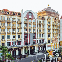 常州环球恐龙城景尚·恐龙主题度假酒店 森林木屋亲子房1晚 含早+2大1小简餐1份+儿童早餐