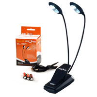 FZONE 伏荣乐器乐谱架灯谱台照明灯鱼缸灯双头灯钓鱼搓饵灯亮度可控FL-9027