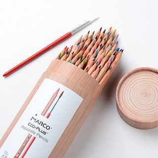 MARCO 马可 原木系列 682007B 水溶性彩色铅笔 48色