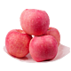 PLUS会员：阿树尚  山西红富士落雪苹果 净果约5斤（75-80mm）