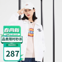 Dickies夹克 潮酷简约风夹克 男女同款 翻领夹克 休闲潮牌上衣 DK007366 白色 XXL