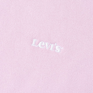 Levi's李维斯新款女士浅紫色连帽抽绳时尚卫衣A0781-0002