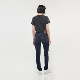 Levi's秋冬系列 女士721高腰紧身时尚百搭牛仔裤加厚18882-0473