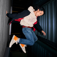李维斯Levi's® Red™先锋系列 男士双面穿翻领夹棉服外套A2697-0000