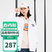 Dickies夹克  潮酷简约风夹克 男女同款 翻领夹克 休闲潮牌上衣 DK007366  白色 XS