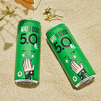 WATISGOOD 乳酸菌绿茶气泡酒 330ml*6罐