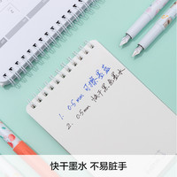 晨光文具 小白钢笔小学生用练字硬笔书法男女孩儿童一体式墨囊可爱可擦刚笔3-6年级三四年级专用正品卡通图案 官方标配 EF尖 女生款（3支装）黑色墨水 明尖