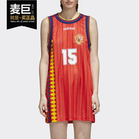Adidas/阿迪达斯正品2020夏季新款三叶草女子运动连衣裙 CE2311