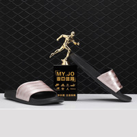 Adidas/阿迪达斯正品 闪亮舒适女子夏日沙滩运动一字凉拖鞋B75679