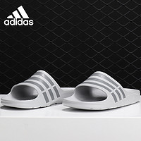 Adidas/阿迪达斯正品 新款男女三条纹运动沙滩防滑拖鞋 B44298