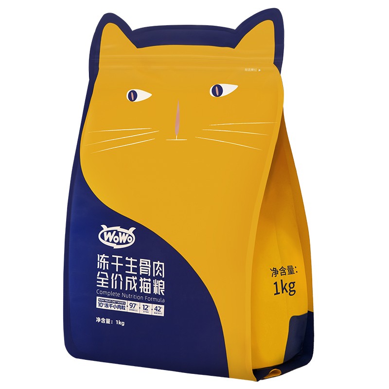 喔喔 冻干生骨肉成猫猫粮
