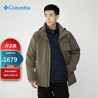 新款Columbia哥伦比亚男热能反射羽绒内胆三合一冲锋衣XE9431/XE1504/XE1945 464/XE1945/棉服内胆 L S 397/XE9431/羽绒内胆