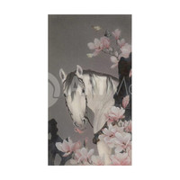 墨斗鱼艺术李娜版画作品《花间记系列》限量99版手工装裱原创新中式风格装饰画70*39cm 花间记3 65x45cm