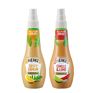 Heinz 亨氏 沙拉汁组合装 2口味 200ml*2瓶（辣味清柠沙拉汁+清爽柠檬沙拉汁）