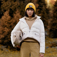 TheNorthFace北面羽绒服情侣款冬季新款户外保暖防泼水厚外套5AZR S 5AYKN3N/白色/女款