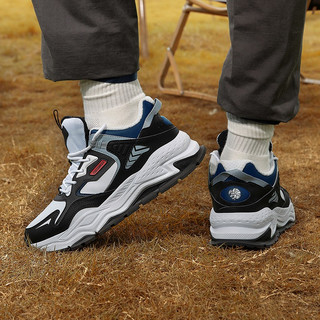 龚俊同款岩峿丨361°男女同款运动鞋2021年秋冬季新款复古文化休闲鞋情侣款跑步鞋 西米色/乌黑色 42 361°白/乌黑色 44
