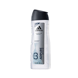 adidas 阿迪达斯 男士3合1全身可用香波沐浴露400ml 洗沐保湿