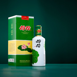 荷花一品荷花酒53度酱香型白酒500ml