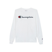  Champion 春夏长袖T恤男女圆领刺绣印花情侣美版 XXL 红色