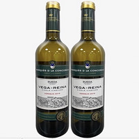 MARQUÉS DE LA CONCORDIA 康科迪亚侯爵酒庄 维嘉女王 干白葡萄酒 750ml*2瓶