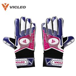 VICLEO 维克利奥 守门员手套足球门将成人带护指手套V321560 紫色/黑色 8号