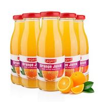 Legent 良珍 西班牙进口良珍橙汁100%纯果汁饮料饮品250ml×6瓶整箱装