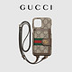 GUCCI 古驰 [新品]GUCCI古驰Ophidia系列iPhone 12 Max保护套