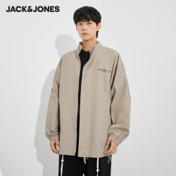 JACK&JONES 杰克琼斯 221321058 男士反光印花夹克