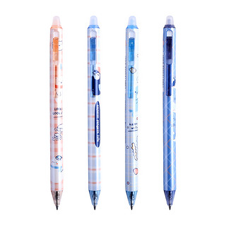 M&G 晨光 萌宠小物系列 AKPH3311 按动中性笔 蓝色 0.5mm 3支装+中性笔替芯 蓝色 0.5mm 10支装