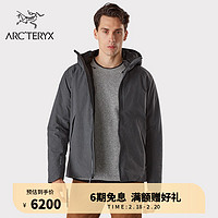 ARC'TERYX始祖鸟 男子 GORE-TEX 防水  RADSTEN INSULATED  连帽 Transfix Heather/轻纱紫 S(170/96A) S(170/96A) Black Heather/黑灰色