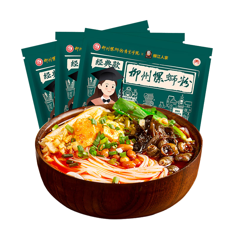 LIUJIANGRENJIA 柳江人家 经典款 柳州螺蛳粉 330g*3袋