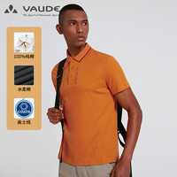 巍德（VAUDE）户外运动夏季舒适休闲透气polo衫男短袖翻领t恤沃德