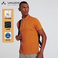 巍德（VAUDE）户外运动夏季舒适休闲透气polo衫男短袖翻领t恤沃德