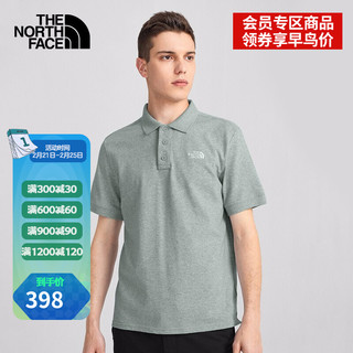 BJ 2022春夏新款TheNorthFace北面短袖t恤男户外柔软舒适棉质polo衫5B1O JK3 XL DYX XXL