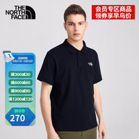 BJ 2022春夏新款TheNorthFace北面短袖t恤男户外柔软舒适棉质polo衫5B1O JK3 XL RG1 M