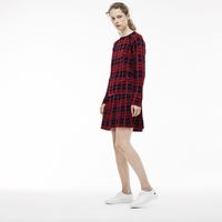 拉科斯特 LACOSTE JF7640K2-Q5F 女士时尚格纹短裙