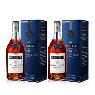 MARTELL 马爹利 蓝带 xo 干邑白兰地 40%vol 700ml*2瓶