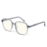 PARZIN 帕森 15815 烟灰色EMS眼镜框+平光防蓝光镜片